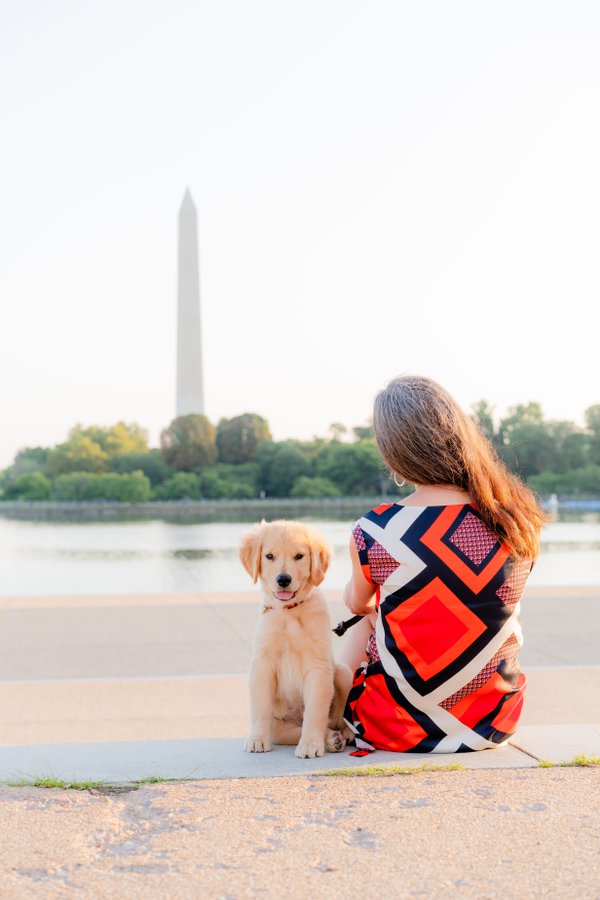 Terri and Parker in Washington